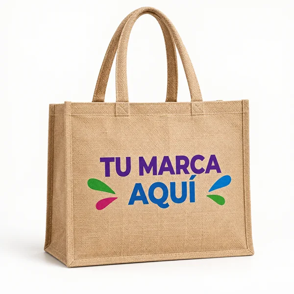 Bolso de yute · mockup