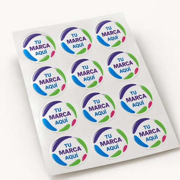 Stickers · paquete de 100 · mockup